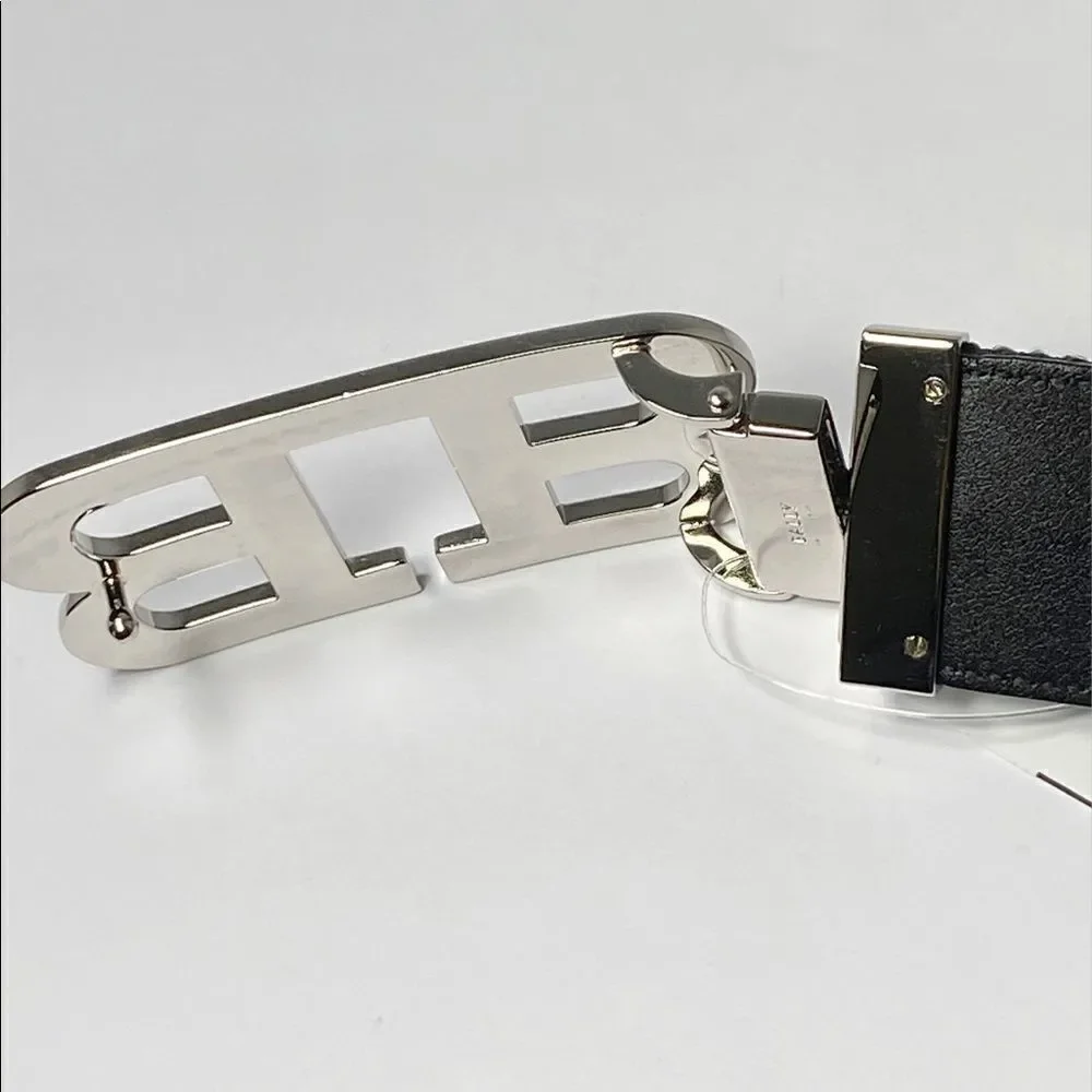 Bally Mirror B Buckle Reversible Belt size 115/46